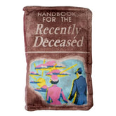 Franco Collectibles Beetlejuice for The Recently Deceased Book Bedding Super Soft Plush Decorative Throw Pillow, 14 in X 9 in, (Officially Licensed Product) image 0